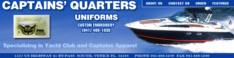 Captains' Quarters Uniforms